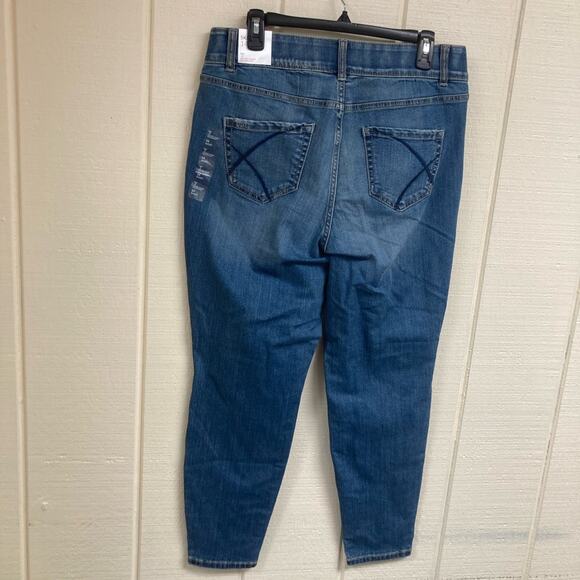 New Lane Bryant Jeans Skinny Women's 14 Short - Picture 7 of 10